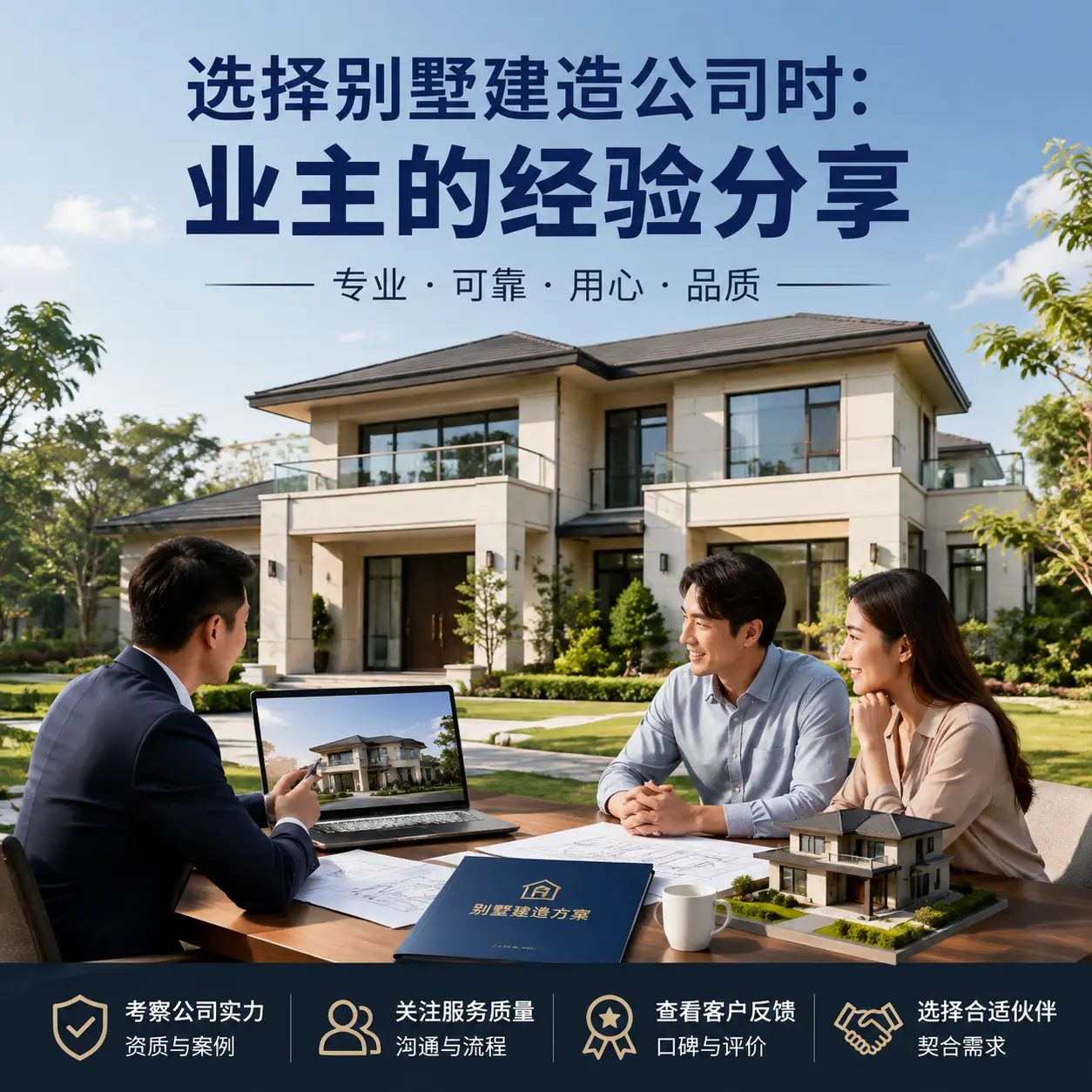 选择别墅建造公司时： 威宁 业主的经验分享