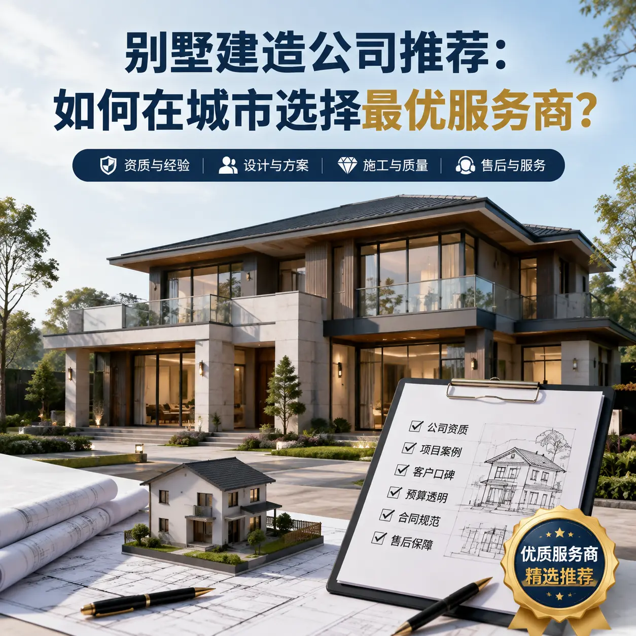 别墅建造公司推荐:如何在 威宁 选择最优服务商?