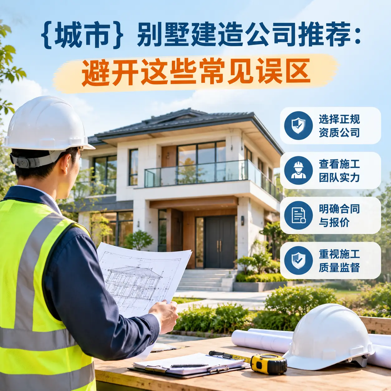威宁 别墅建造公司推荐:避开这些常见误区