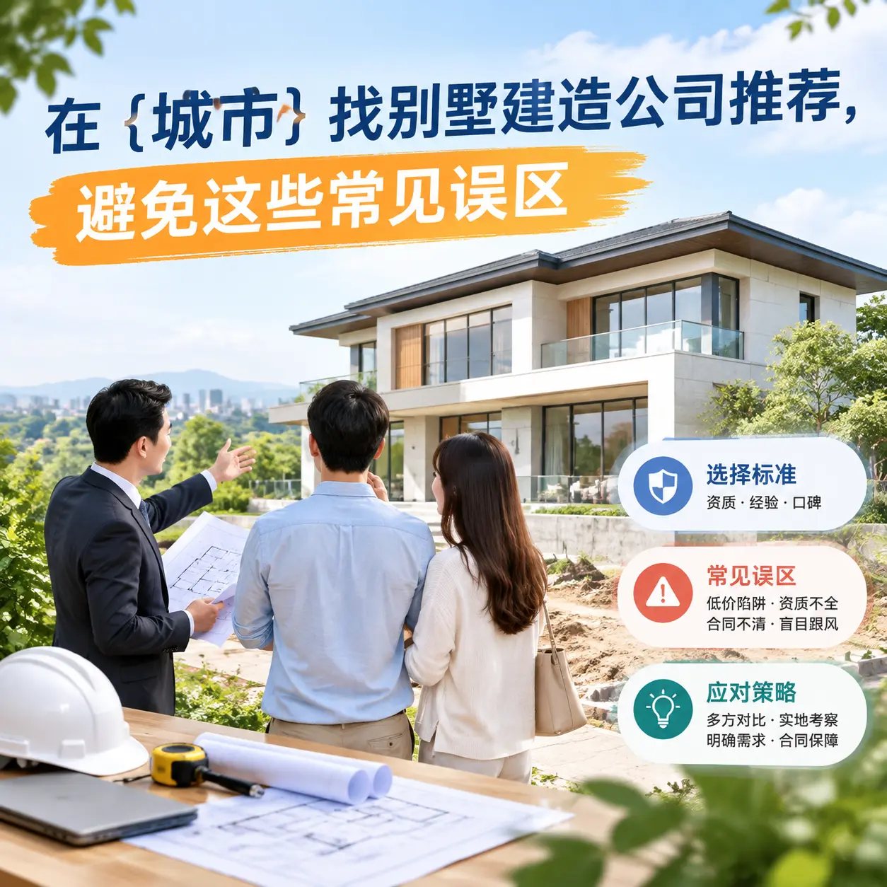 在 威宁 找别墅建造公司推荐,避免这些常见误区