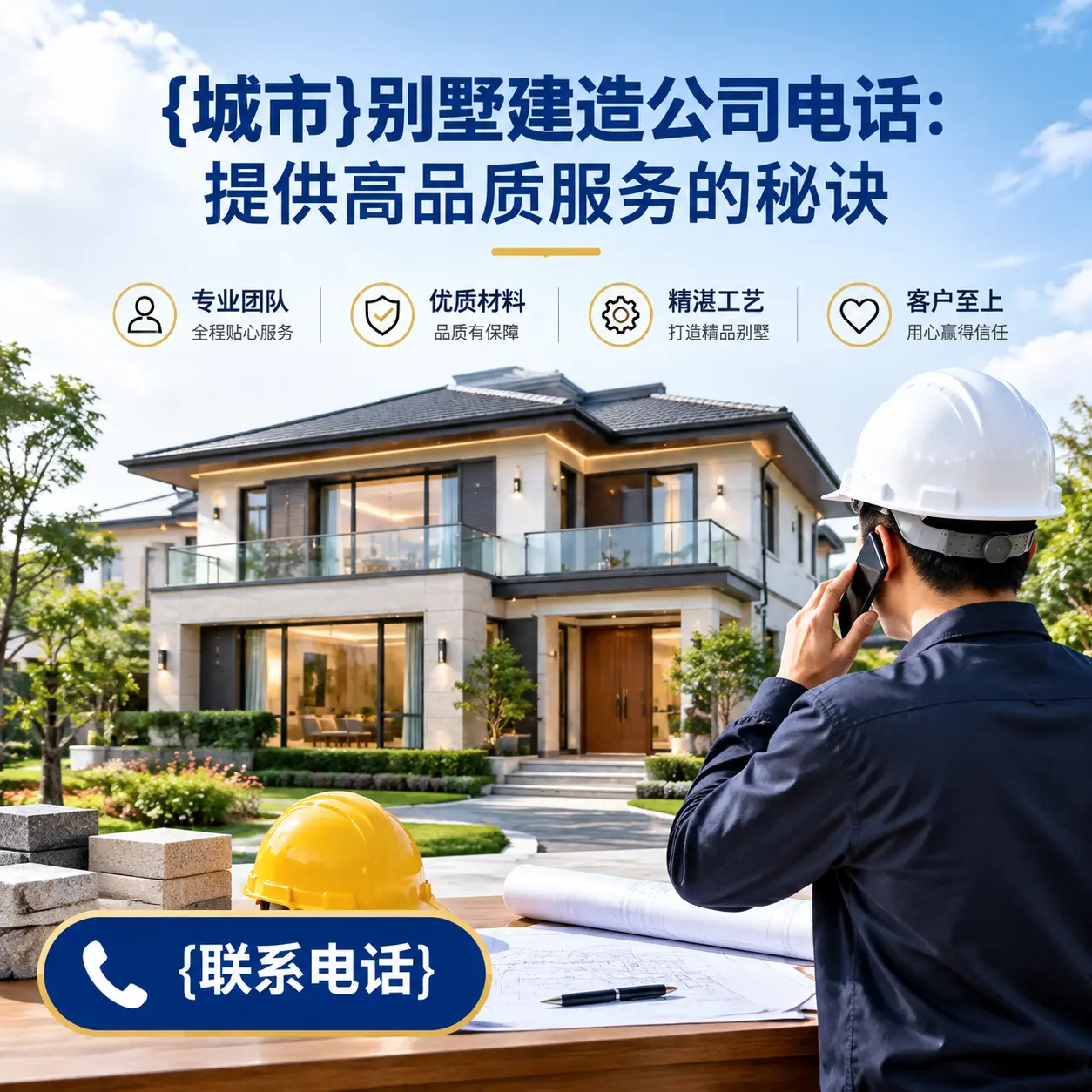 威宁别墅建造公司电话：提供高品质服务的秘诀