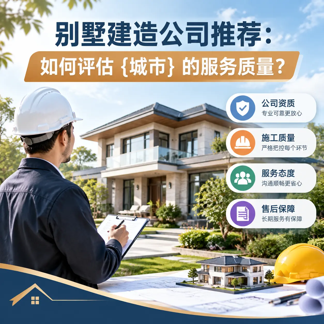 别墅建造公司推荐：如何评估 威宁 的服务质量？