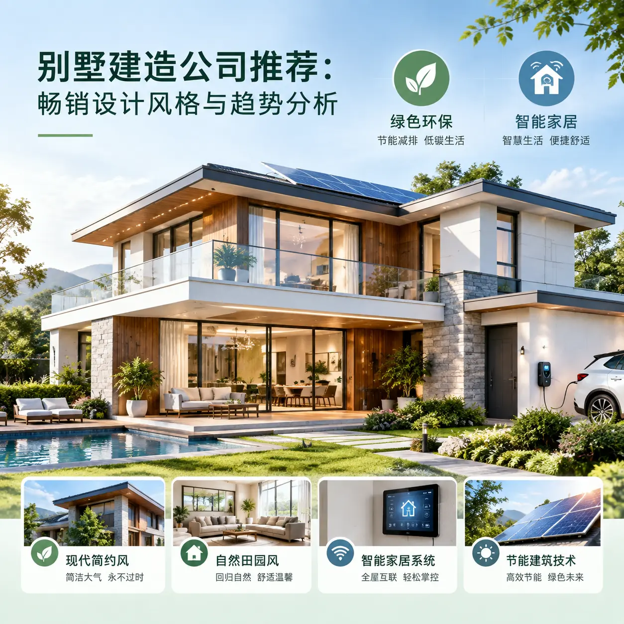 别墅建造公司推荐: 威宁 畅销设计风格与趋势分析