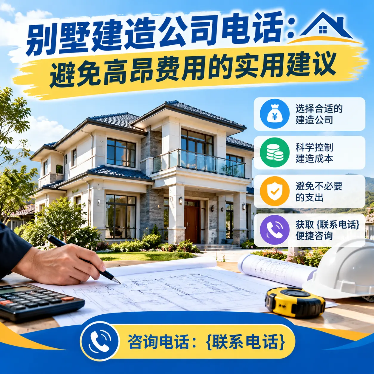 威宁别墅建造公司电话：避免高昂费用的实用建议