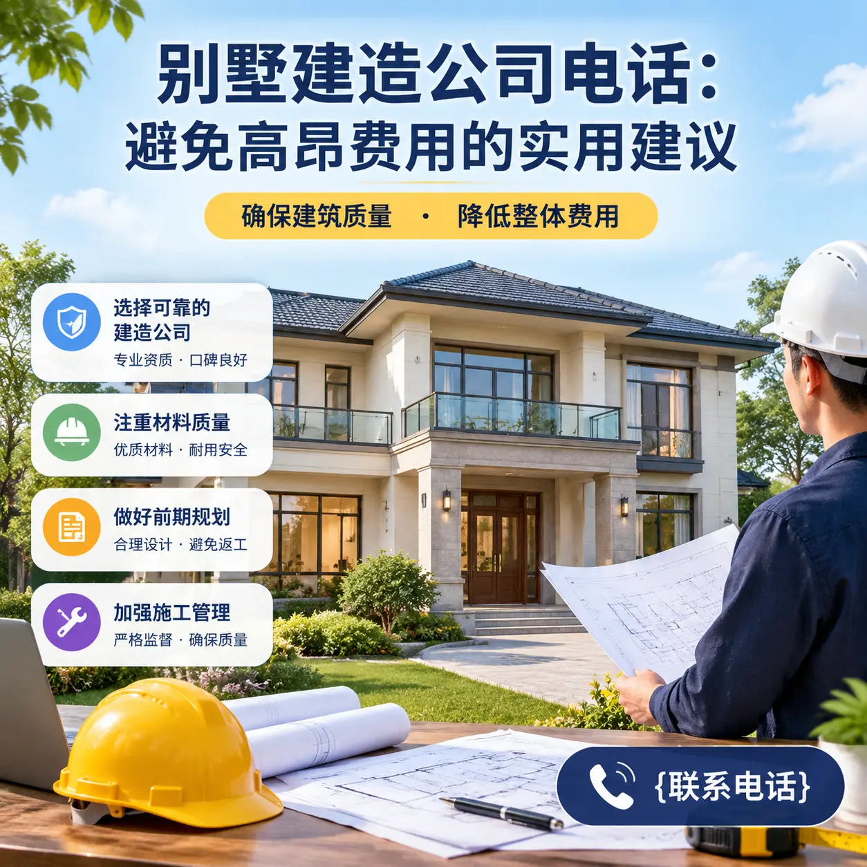 威宁别墅建造公司电话：避免高昂费用的实用建议