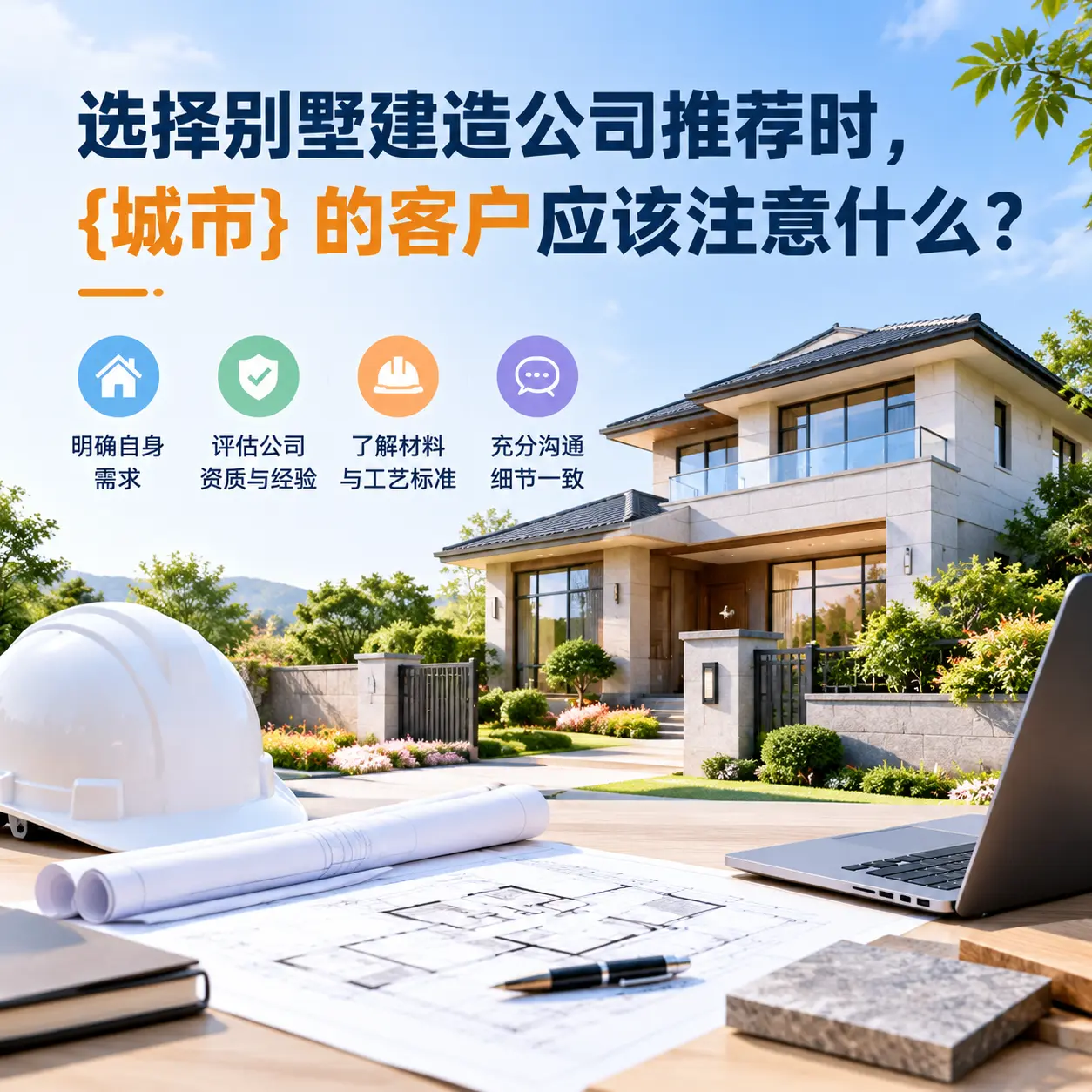选择别墅建造公司推荐时,威宁 的客户应该注意什么?