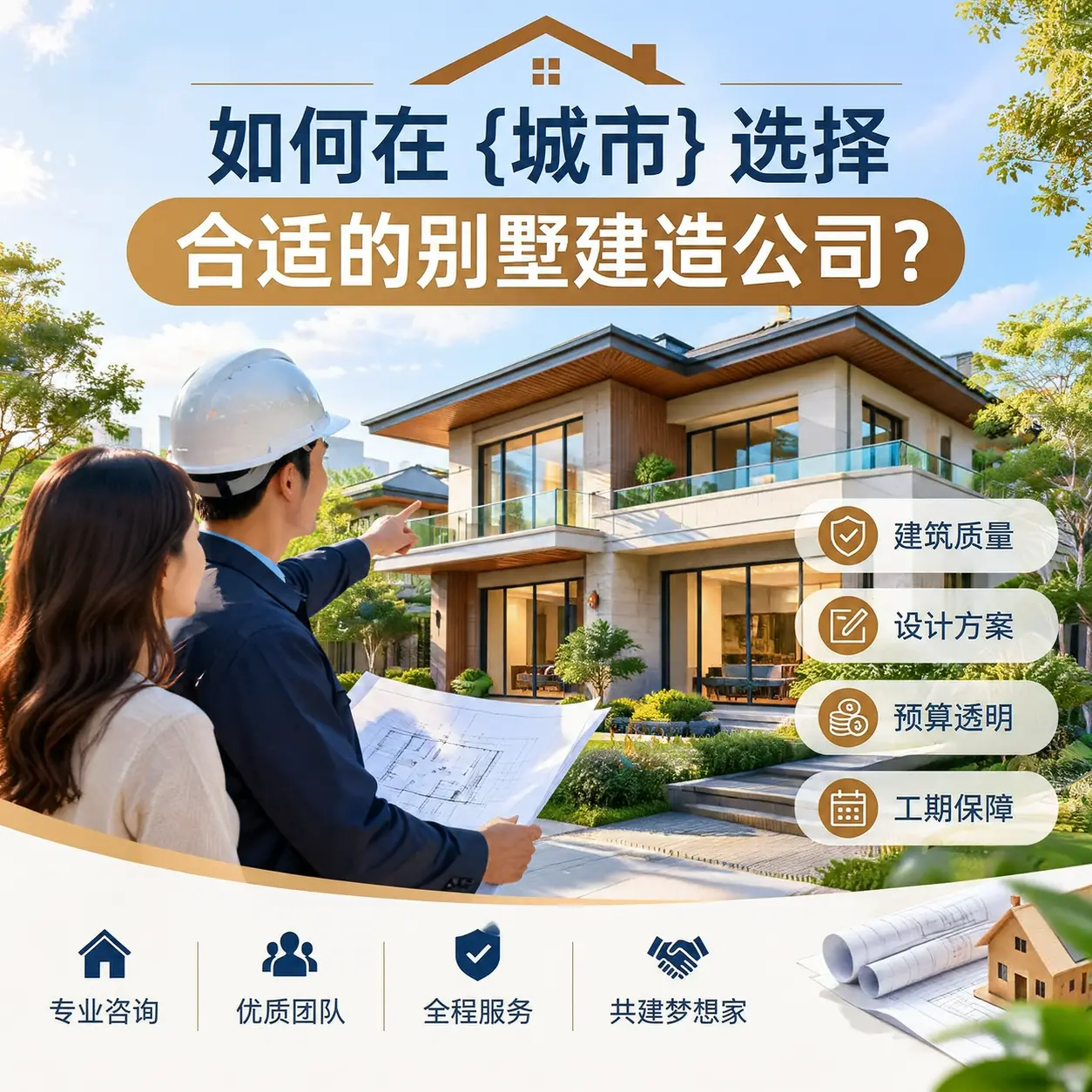 如何在 威宁 选择合适的别墅建造公司？